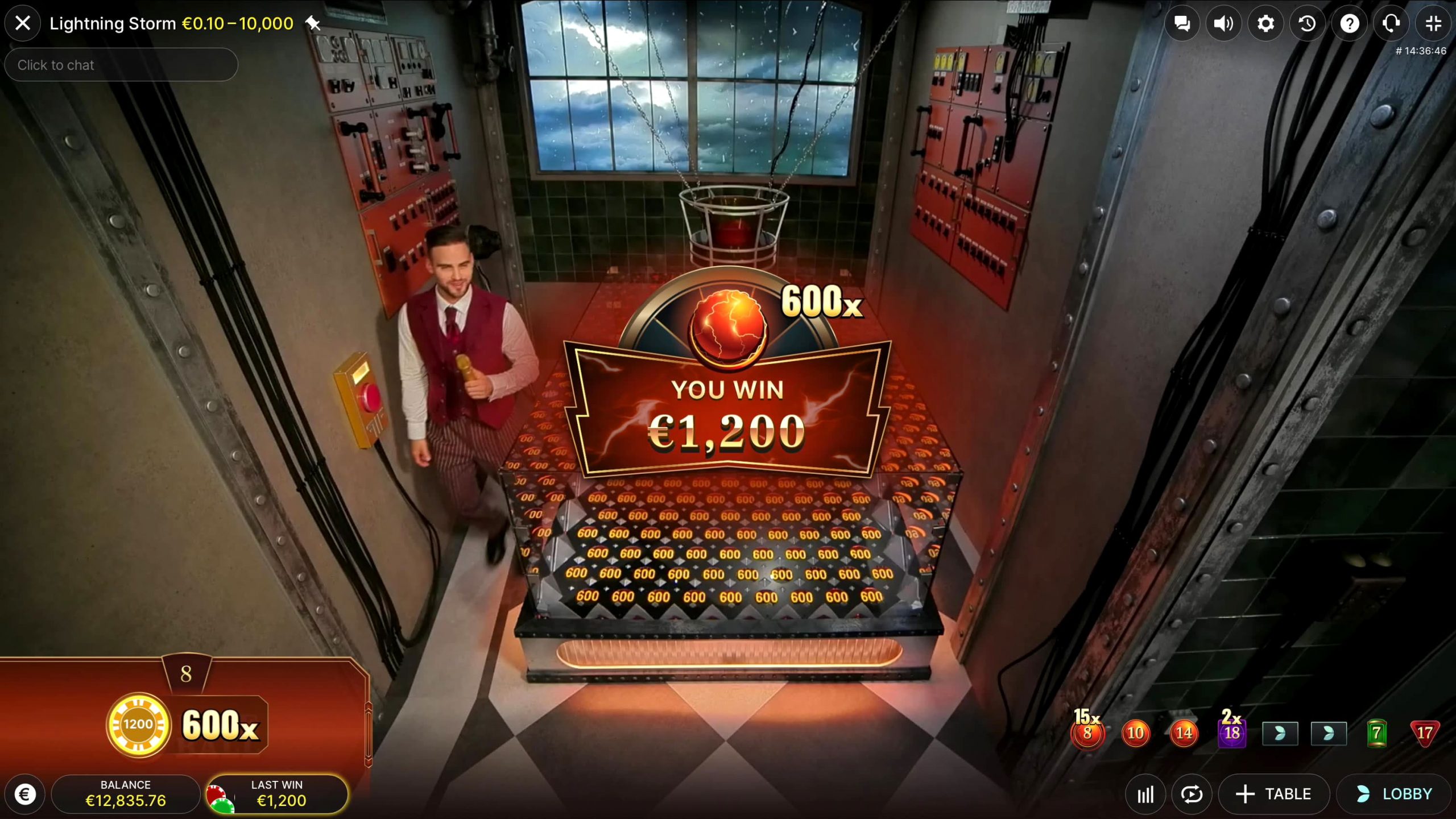 Discover EVO Casino's Lightning Storm Live Casino at MK SPORTS